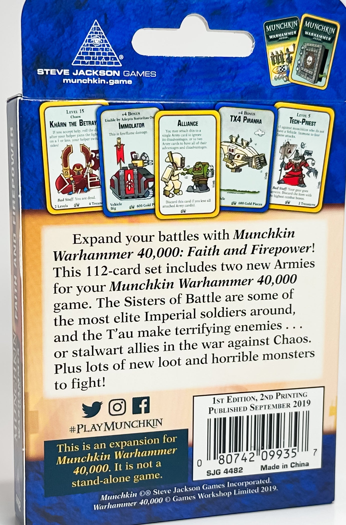 Munchkin Warhammer 40,000 Custom Bundles