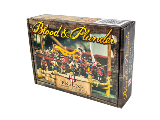 Blood & Plunder English Nationality Starter Set (Unpainted)